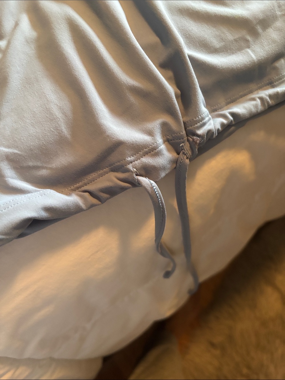 Mountain Hardwear Light Blue Hooded Long-Sleeve Pullover - Picture 4 of 8